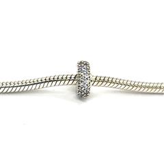 PANDORA CZ TIMELESS PAVE CHARM 1.1G